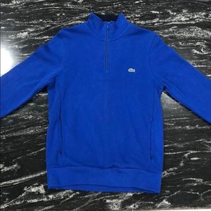 Lacoste Zip Up Sweatshirt